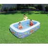 Надувной бассейн для детей "Подводный мир" 229х152х56 см
