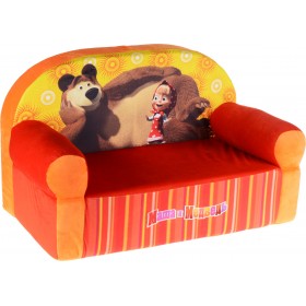 Мини диван детский "Маша и Медведь"