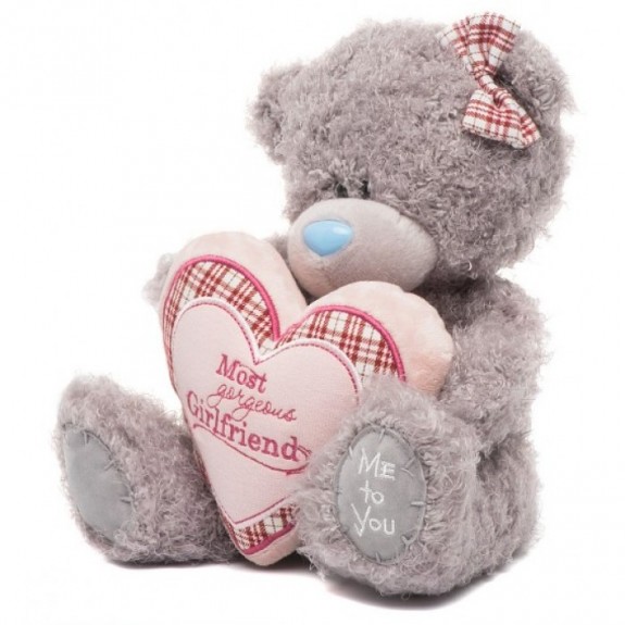 Мягкая игрушка Мишка Тедди Me To You - держит сердце - g01w3265