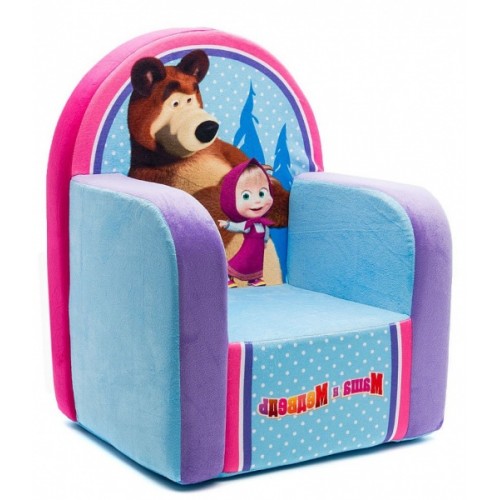 Мягкое кресло "Маша и Медведь"