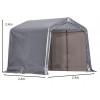 Хозблок тентовый, склад для товаров, гараж для квадроцикла 2.4*2.4 метра
