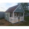 Детский деревянный домик для дачи "Техас"