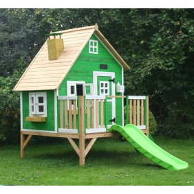 Деревянный домик для детей "Сказочный"