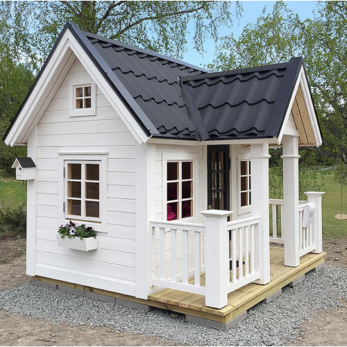 Детский деревянный домик для дачи "Стокгольм"