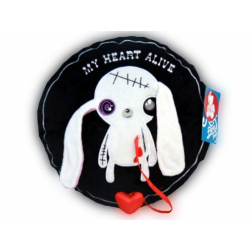 Подушка "Заяц живое сердце"