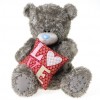 Мягкая игрушка Мишка Тедди Me To You - держит подушку LOVE - g01w3201