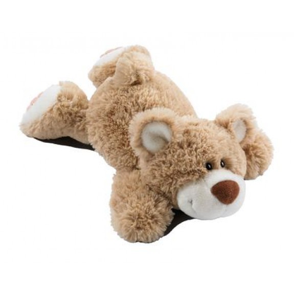 Мягкая игрушка "Медведь лежачий карамельный"