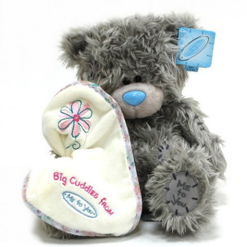 Мягкая игрушка Медведь "Me to You" с одеяльцем "A hug from MTY"